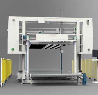 Horizontal ring knife with turntable multifunctional machine