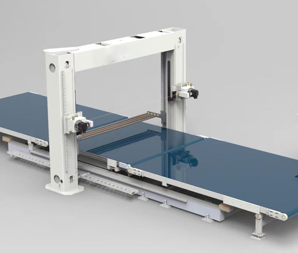 Horizontal blade vibration turntable